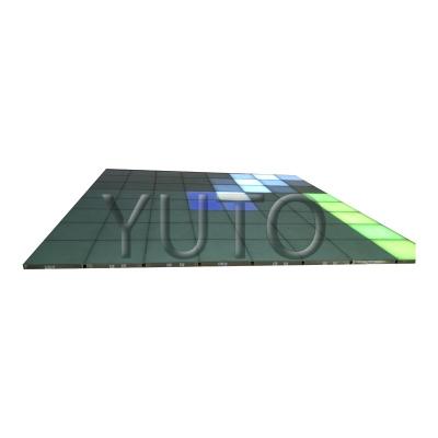 China PE Smd LED Panels Tile Dance Floor Indoor Outdoor Interactive Screen Display For Playing Game for sale