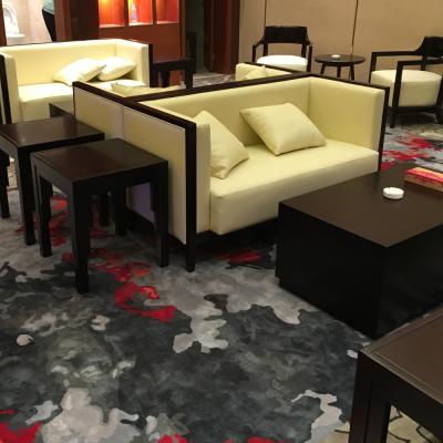 China Soft Hotel Lobby Adorned Carpet Customized Wall To Wall Carpet for sale