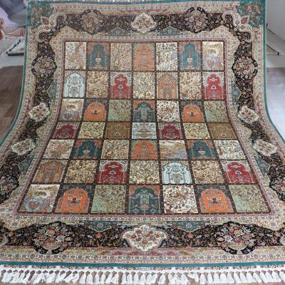 China Henan Bosi Silk Rug 8' x10 Persian Textile Home Hand - Woven Rug Modern Turkish Silk Rug for sale