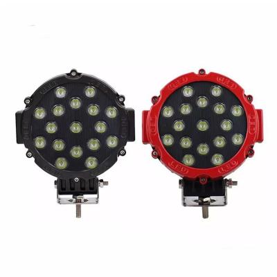 China PC IP67 Round 6.3inch 51w Working Light 12v Led CE Proyector For Car for sale