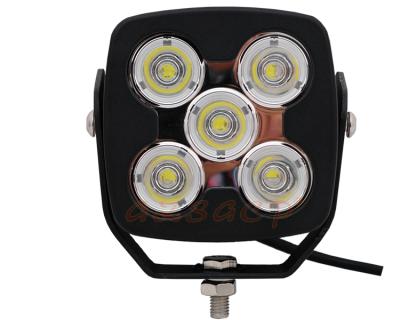 China Super PMMA High Power Square Spot Light Flood 12v 5inch 50w Off Road Led Driving Light For 4X4 for sale