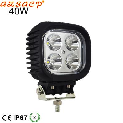 China PC factory direct 4inch 40w flood spot led maintenance work light led tractor working lights for sale