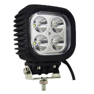 China Wholesale Super Bright 4inch 40w PC Square Led Work Light Led Tractor Working Lights for sale