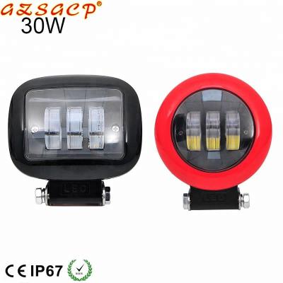 China PC factory direct high power 12v 3inch 30w motorcycle led driving lights with waterproof for sale