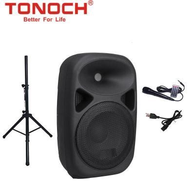 China Portable Plastic Active DJ TONOCH DJ PA Speaker for sale