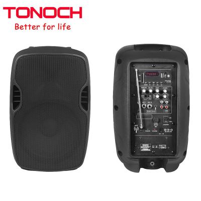 China PORTABLE Rechargeable 8 inch Outdoor Built-in Battery for active speaker DJ party speaker for sale