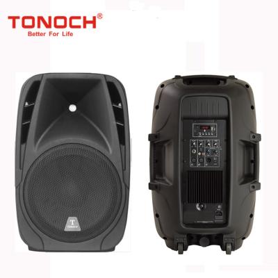 China Eco-friendly Sound system wireless  speaker+15 inch pa speaker with abs speaker cabinet for sale