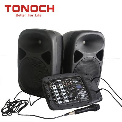 China Home Theater 10 Inch For Dance And Party Speaker Combo Mixer With Microphone for sale