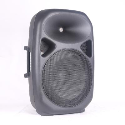 China Outdoor Activities 15 inch high power professional passive speaker box for sale