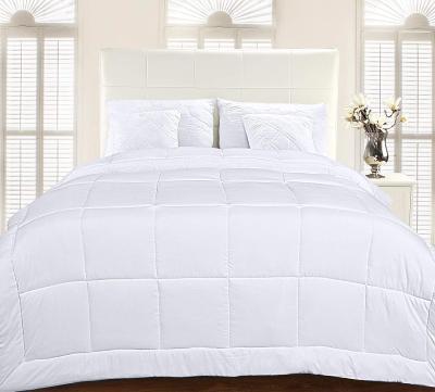 China Single All Season Down Alternative Quilted Comforter Queen - Queen Duvet Insert With Corner Tabs for sale