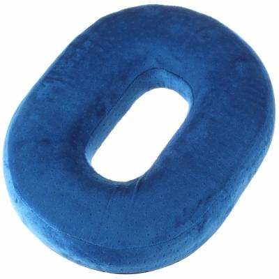 China Hot Selling Memory Chair Car Memory Foam Pregnancy Ring Round Donut Seat Chair Cushion Pillow for sale