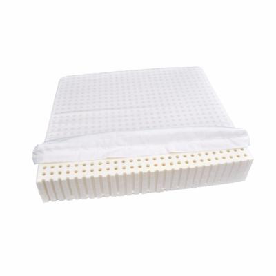 China Anti-Apnea Ventilated Natural Latex Foam Rubber Car Office Cushion Pillow for sale