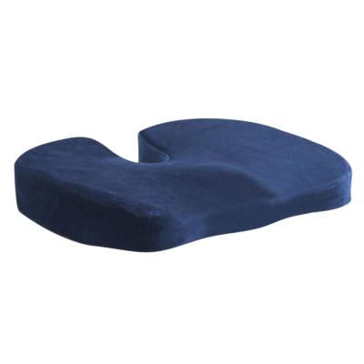 China Memory Foam Car Cushion with Anti-Slip Bottom, Tailbone and Sciatica Pain Relief for sale