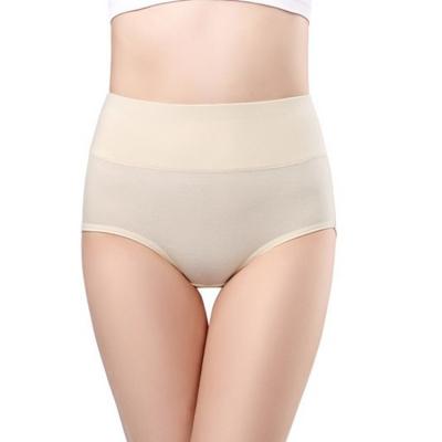 China Women's Breathable Underwear, Cotton High Waist Underwear For Women Full Coverage Briefs Soft Comfortable Panties for sale