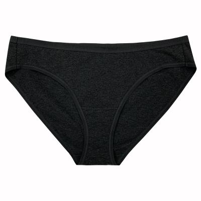 China Sexy Breathable Women Plus Low Waist Cotton Panties Rise Briefs Out Breathable Underwear for sale