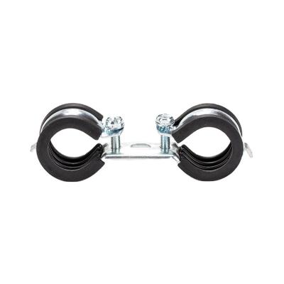 China 2 Bolt Double Double Double Pipe Clamp Quick Lock Tube Clamp for sale