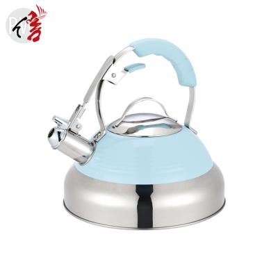 China Sustainable Tea Kettle Daily Home Stove Top Stainless Steel Kettle Realwin Teapot for sale