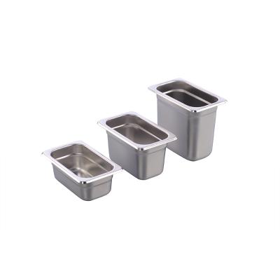 China Realwin 1/9 Stainless Steel Food Container Sustainable GN Pan Dish for sale