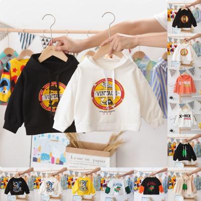 China Factory direct sales breathable children's hoodies 2023 autumn/winter version Korean children's pullover warm sweaters wholesale for sale