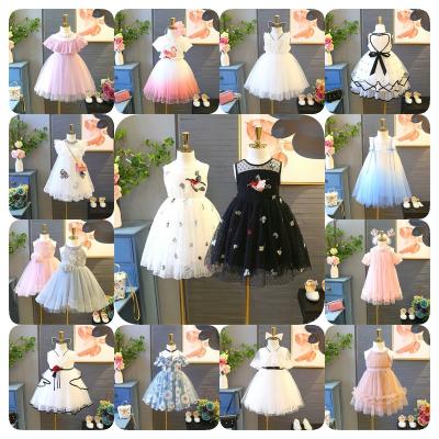 China Factory Direct Selling Washable Girls' Dresses 2024 New Summer Children's Westernized Chiffon Princess Dresses Wholesale at Low Prices for sale