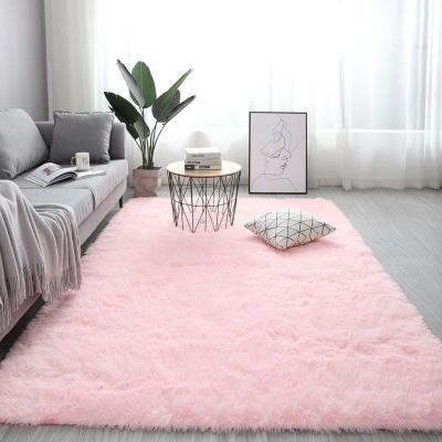 China Figure Silk Plush Washable High Quality Household Carpet Shaggy Carpet And Rugs For Sale for sale