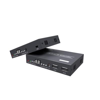 China Supports 1 TX to 253pcs of RX.Many-to-many supports 99 TX to 99 RX DHCP Video Over IR Transmitter 150M HD-MI POE 80ms Delay Ethernet Surcharge OEM 'IP for sale