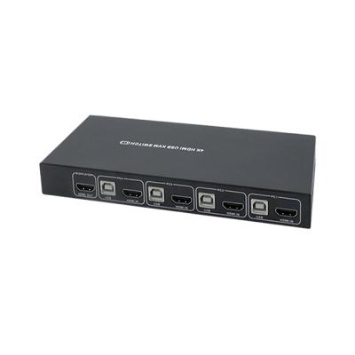 China One Port Keyboard 4 HDMI USB KVM Switch Arc Puller ESD Protection System Switch à venda