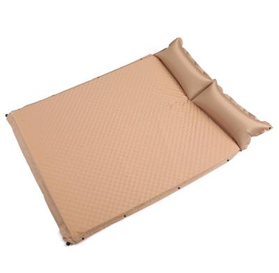 China Wholesale Outdoor Camping Equipment Mattress Amazon Air Cooling Folding Camping Bed for sale