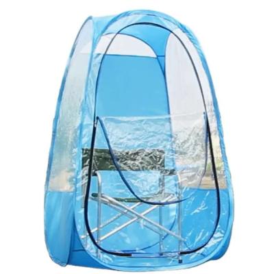 China Straight Tying Type Outdoor Waterproof Tent Personal Noise Isolation UP Tent Customize Clear Noise Up Tent Fish House For Winter for sale