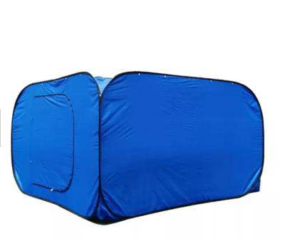 China Straight Bracing Type Portable Auto Folding Isolation Shelter Disaster Relief Modular Tent for sale