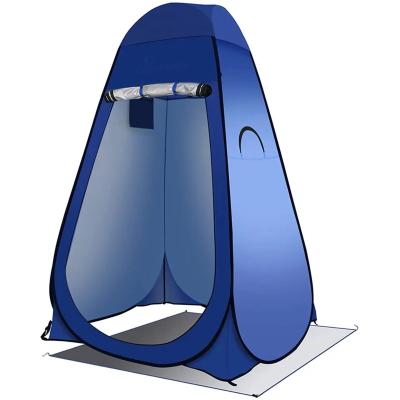 China Straight Bracing Type Portable Outdoor Pop Tent Shower Tent Home Bathroom or Privacy Filling Room for sale