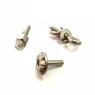 China M6x12mm Pan Hexagon Socket Pan Head Screw Bolts Umbrella Socket Head Non-Standard Screws for sale