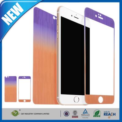 China iPhone 6 / Plus Cell Phone Screen Protector Front Back Mirror Tempered Glass Film for sale