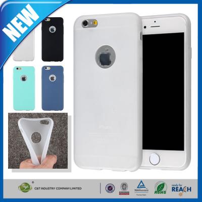 China 0.3mm Ultra Thin Clear Rubber Soft TPU Matte Protective Case Cover For Apple iPhone for sale