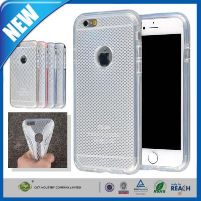 Chine Caisse dure adaptée de peau pour l'iPhone 6 plus, couverture souple flexible mince de Shell TPU à vendre