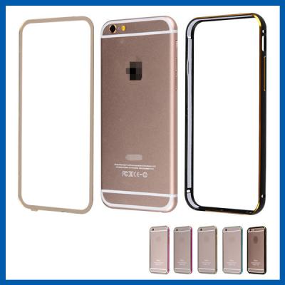 China Bumper Aluminum Metal Frame Hybrid Clear Back Cover iPhone 6s Protective Cases for sale