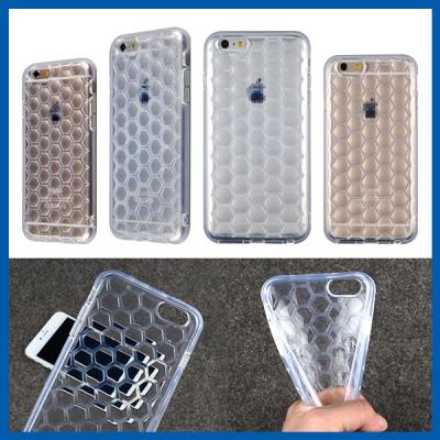 China Clear Soft TPU Hybrid iPhone 6 Plus Cover High Impact Armor Defender Cover Skin for sale