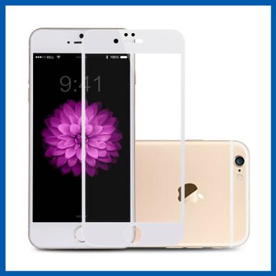 China Apple Iphone 6S Full Anti Scratch Mobile Phone Screen Protector With Curved Edge for sale