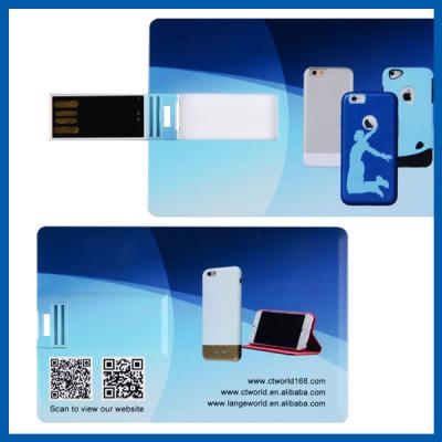 China Kreditkarte-Bankkarte-Form USB-Blitz-Antriebs-Karten-Antriebs-Memorystick Pendrive 32g zu verkaufen