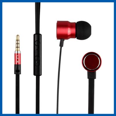 Chine Noir durable dans la basse de stéréo d'écouteur ou d'écouteur 3.5mm Jack d'oreille à vendre