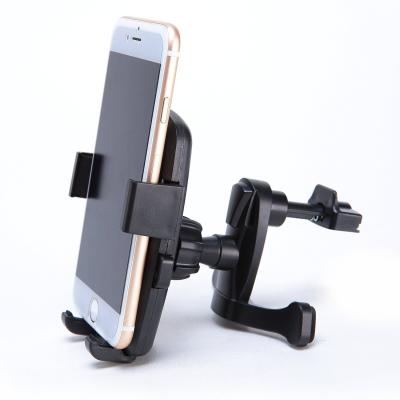 China Black Smartphone Car Mount Holder Cradle With A Quick Release Button for sale