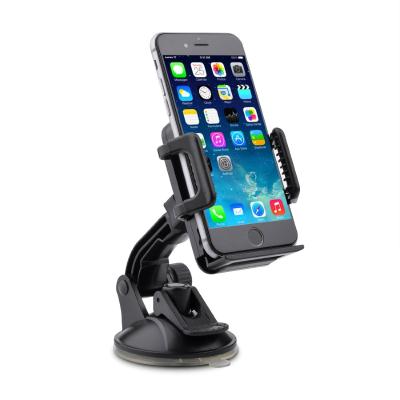 China Windshield / Dashboard Smart Phone Car Mobile Holder Iphone 6s Cell Phone Holder For Car for sale