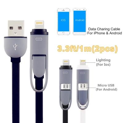 China cabo do Usb do telemóvel de 3.3FT usado em Iphone e em outros telefones do andróide à venda