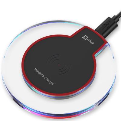 China Ultra Slim Wireless Charging Pad For Samsung S6 / S6 Edge And All Qi Enabled Devices for sale