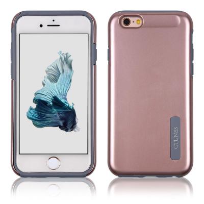 China Dual Layer Smooth IPhone 6 Protective Cases Hand Feel Design Dustproof IPhone 6 Cover for sale