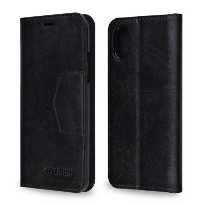 China iphone X Leather Wallet Case for sale