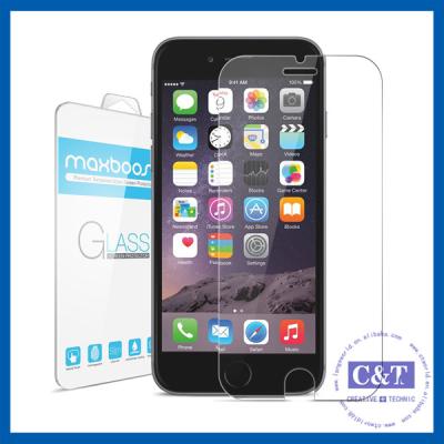 China Clear Tempered Glass Cell Phone Screen Protector for sale