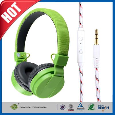 China auriculares de botón de los auriculares de Smartphone Iphone del Ruido-aislamiento con el Sobre-oído del Mic en venta