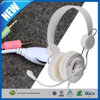 China 3.5mm Over-Ear Stereo Headphone or Earphone with Microphone Volume Control for sale