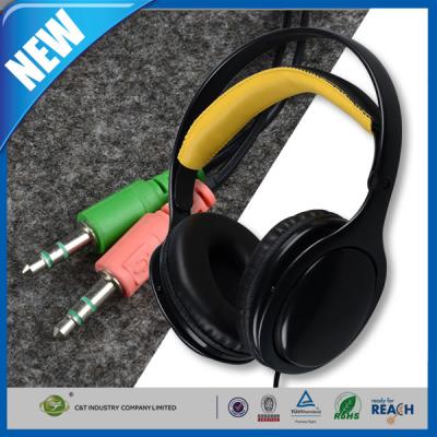 China Auricular del Mic del auge de micrófono o bajo atado con alambre auricular del estéreo de la charla del juego en venta